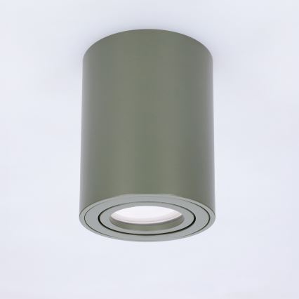 BRILAGI - Faretto MIA 1xGU10/30W/230V 100x80 mm verde scuro