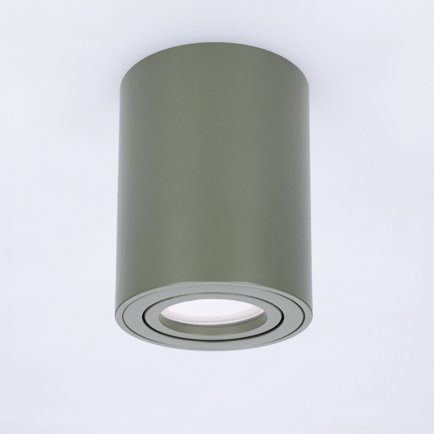 BRILAGI - Faretto MIA 1xGU10/30W/230V 100x80 mm verde scuro