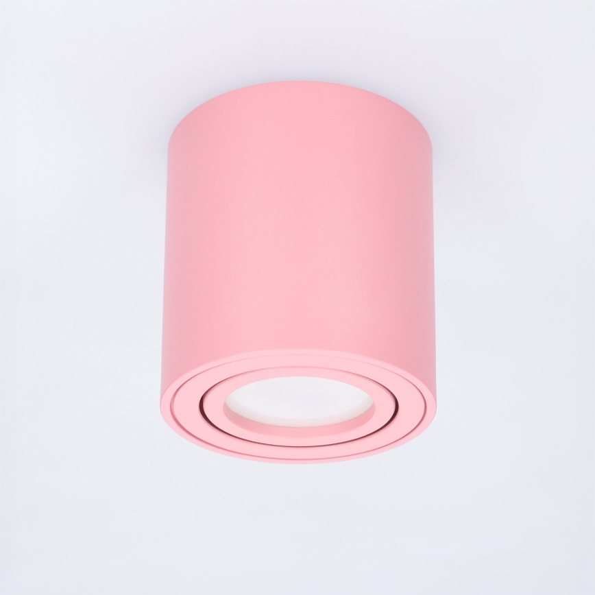 BRILAGI - Faretto MIA 1xGU10/30W/230V 84x80 mm rosa