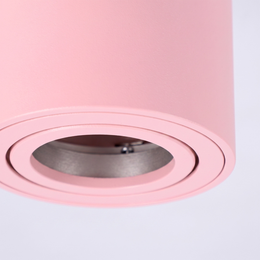 BRILAGI - Faretto MIA 1xGU10/30W/230V 84x80 mm rosa