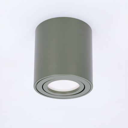 BRILAGI - Faretto MIA 1xGU10/30W/230V 84x80 mm verde scuro