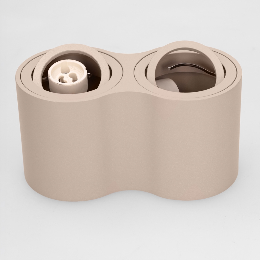 BRILAGI - Faretto MIA DOUBLE 2xGU10/30W/230V beige