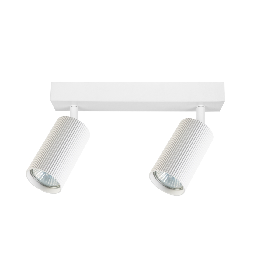 Brilagi - Faretto orientabile SELE MODERN 2xGU10/30W/230V bianco