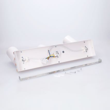 Brilagi - Faretto orientabile SELE WOOD ACOUSTIC 3xGU10/30W/230V bianco/legno