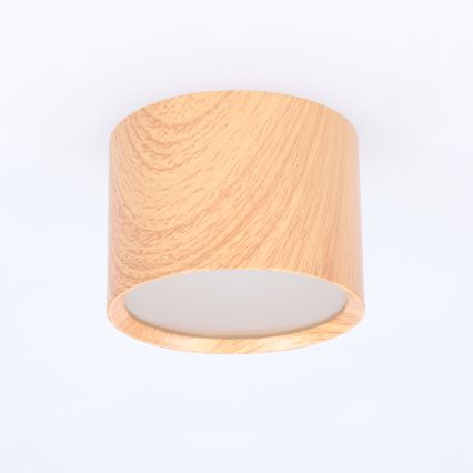 BRILAGI - Faretto da bagno SMOOTH 1xGX53/15W/230V 60x82 mm finitura rovere IP54