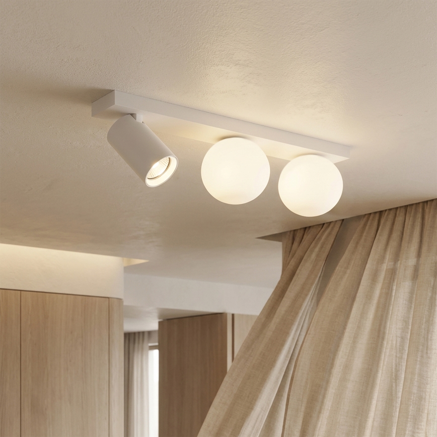 Brilagi - Faretto SELE BALL 1xGU10/30W/230V + 2xG9/10W bianco