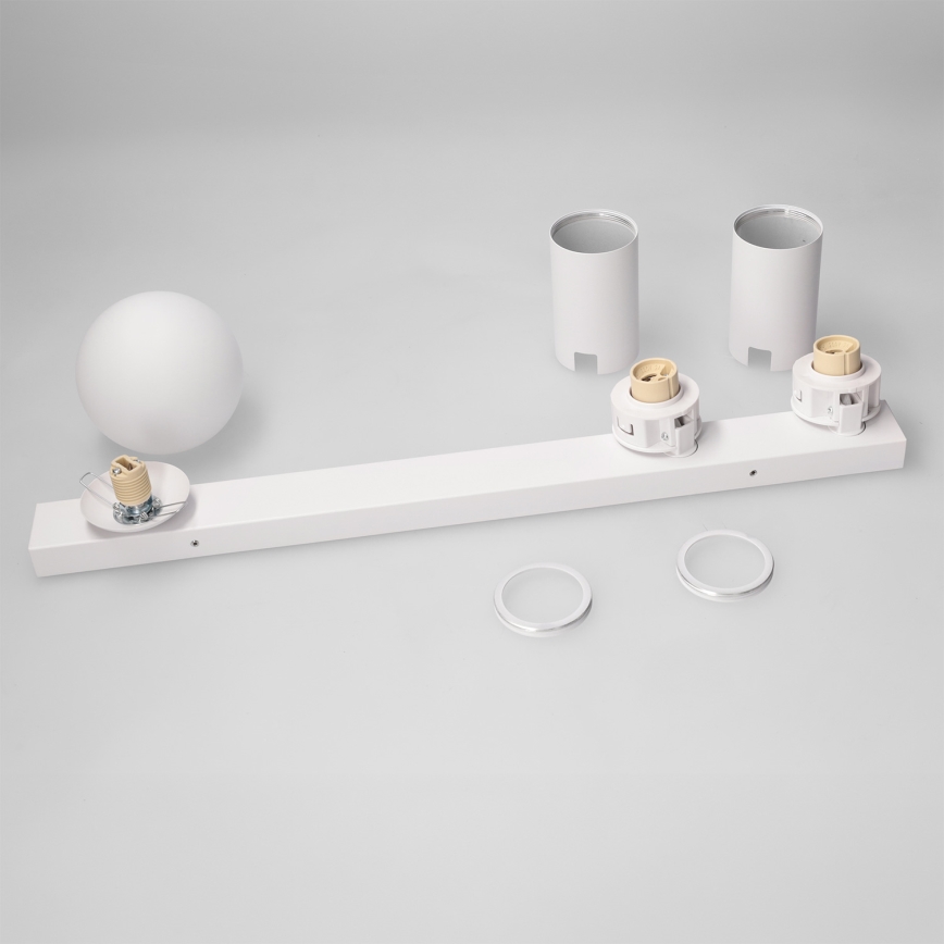 Brilagi - Faretto SELE BALL 2xGU10/30W/230V + 1xG9/10W bianco