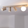 Brilagi - Faretto SELE BALL 3xGU10/30W/230V + 1xG9/10W colore beige