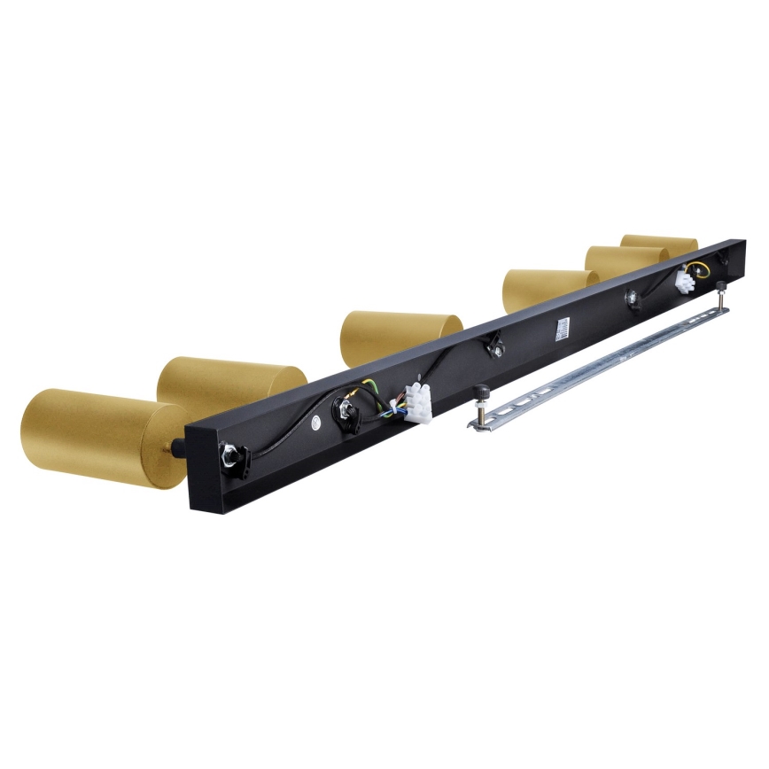 Brilagi - Faretto SELE GOLDEN 6xGU10/30W/230V nero/oro