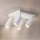 Brilagi - Faretto SELE SQUARE 4xGU10/30W/230V bianco