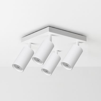 Brilagi - Faretto SELE SQUARE 4xGU10/30W/230V bianco