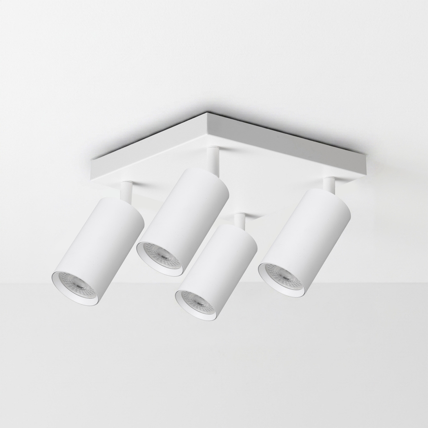 Brilagi - Faretto SELE SQUARE 4xGU10/30W/230V bianco