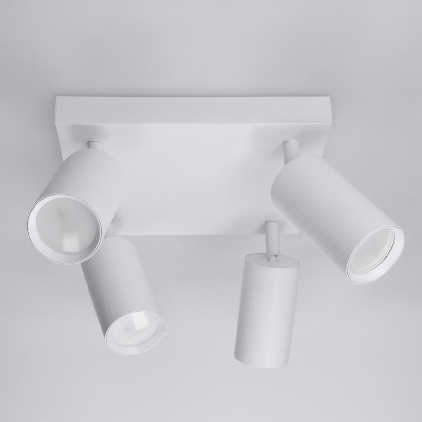 Brilagi - Faretto SELE SQUARE 4xGU10/30W/230V bianco