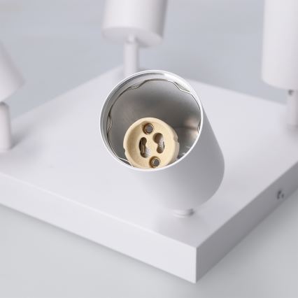 Brilagi - Faretto SELE SQUARE 4xGU10/30W/230V bianco