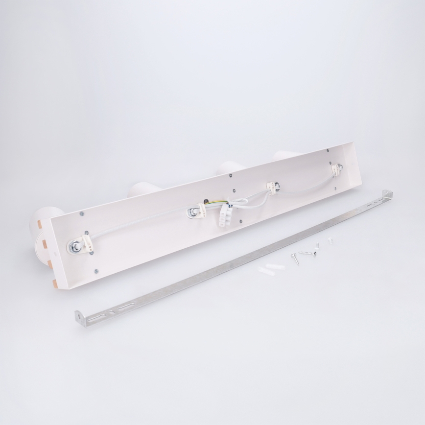 Brilagi - Faretto SELE WOOD ACOUSTIC 4xGU10/30W/230V bianco/legno