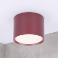 BRILAGI - Faretto SMOOTH 1xGX53/15W/230V 60x82 mm bordeaux