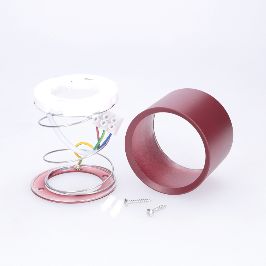 BRILAGI - Faretto SMOOTH 1xGX53/15W/230V 60x82 mm bordeaux