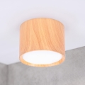 BRILAGI - Faretto SMOOTH 1xGX53/15W/230V 60x82 mm finitura rovere