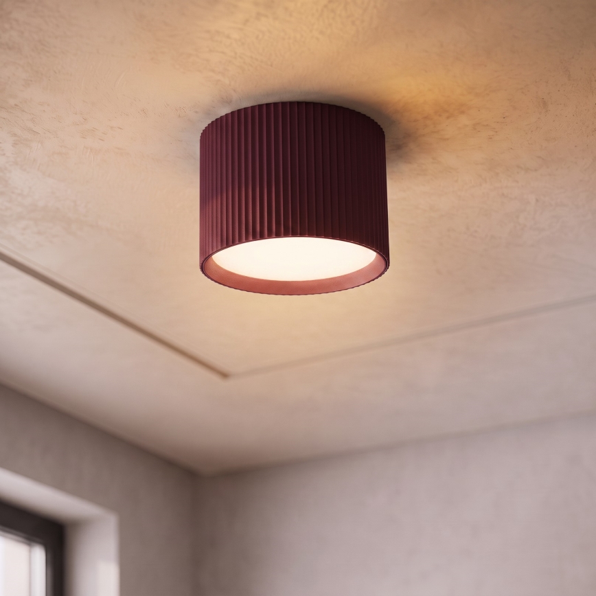 BRILAGI - Faretto STRIPY 1xGX53/15W/230V 60x82 mm bordeaux