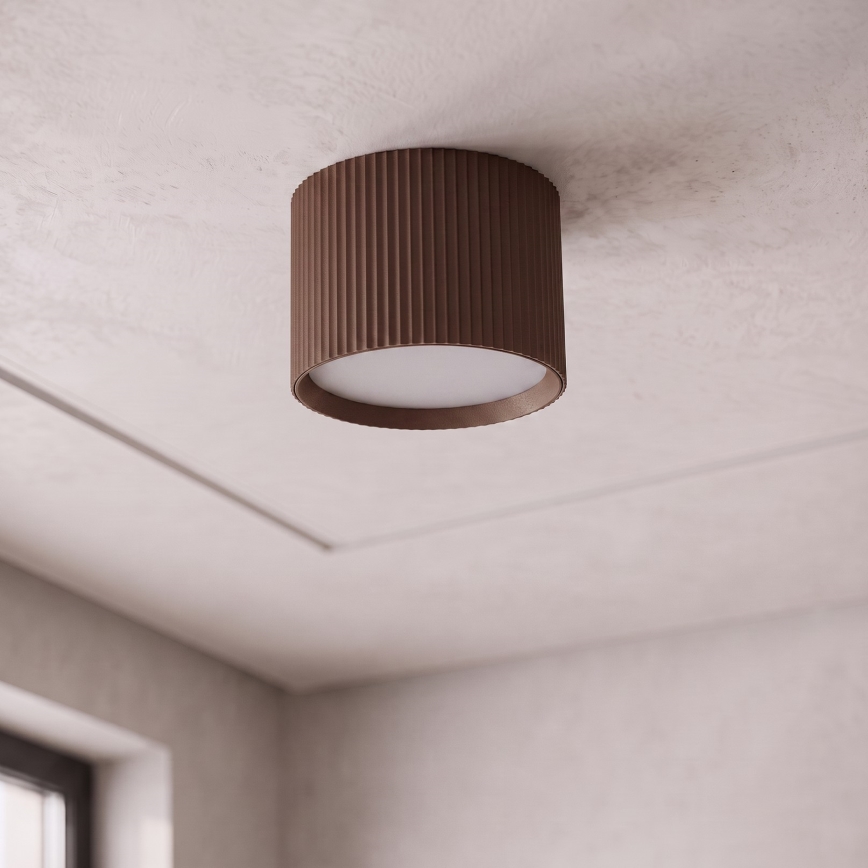 BRILAGI - Faretto STRIPY 1xGX53/15W/230V 60x82 mm marrone