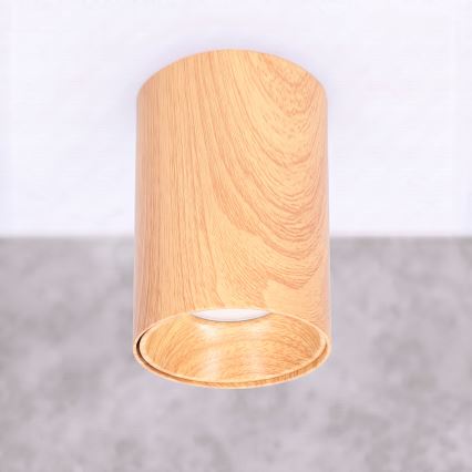 BRILAGI - Faretto TRINE 1xGU10/30W/230V finitura rovere