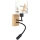 Brilagi - Flexible LED-Kinder-Wandleuchte BOBO WOOD 1xE27/25W/230V + LED/3W Eiche/Schwarz/Weiß/Tiermotive