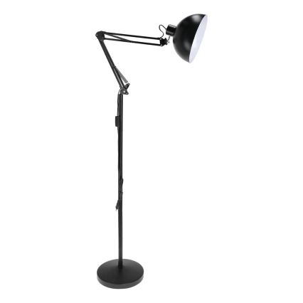 Brilagi - Flexible Stehleuchte TASKER 1xE27/60W/230V 157 cm schwarz