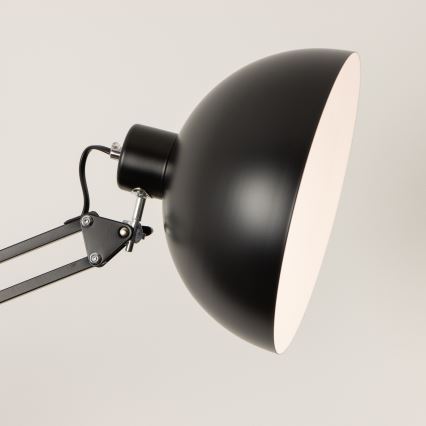 Brilagi - Flexible Stehleuchte TASKER 1xE27/60W/230V 157 cm schwarz