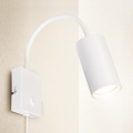 Brilagi - Flexible Wandleuchte mit Schalter SELE 1xGU10/30W/230V weiß