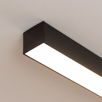 Brilagi - LED Deckenaufbauleuchte FULLDAY LED/10/15/20W/230V 2700/4000/6000K 60 cm schwarz