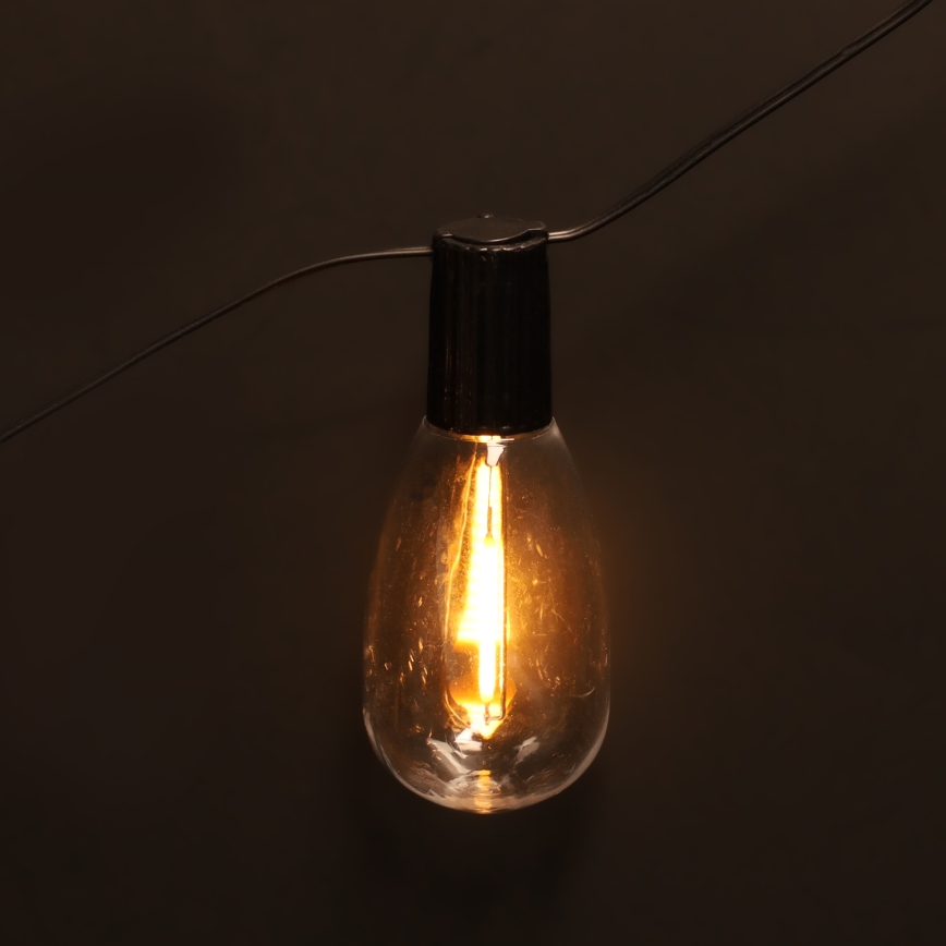 Brilagi - Ghirlanda LED da esterno 10xLED/3xAA 3,2 m IP44 bianco caldo