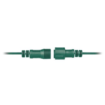 Brilagi -Guirlande décorative extérieure GARLAND 25xE12 20m vert IP44 blanc chaud