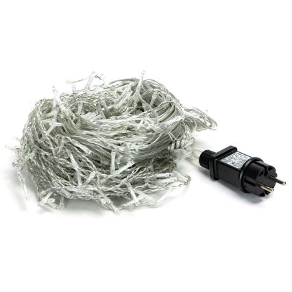 BRILAGI - Guirlande lumineuse de Noël LED d'extérieur 1000xLED/6W/8 fonctions 53m IP44 blanc chaud