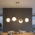 Brilagi - Hängeleuchte an Kabel MILO ECRU 4xE27/60W/230V beige/gold