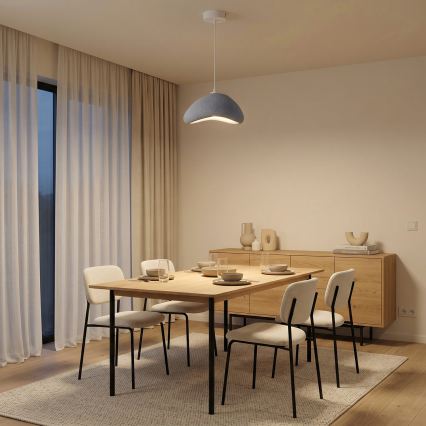 Brilagi - Hängeleuchte an Kabel WABI SABI 1xE27/40W/230V Ø 33 cm grau