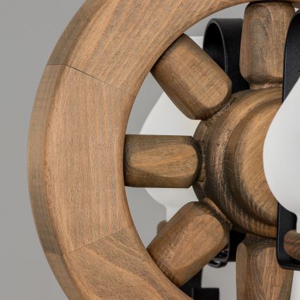 Brilagi - Hängeleuchte an Kette ROATA 2xE14/40W/230V Buche