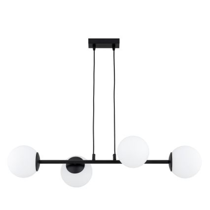 Brilagi - Hängeleuchte MILO an Kabel 4xE27/60W/230V schwarz