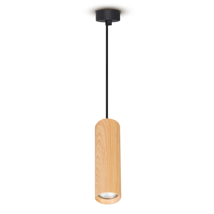 Brilagi - Hängeleuchte SELE 1xGU10/30W/230V schwarz/Eichendekor