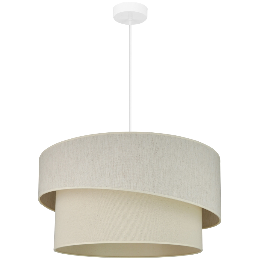Brilagi - Hängeleuchte SHINE 1xE27/15W/230V d 50 cm cremefarben