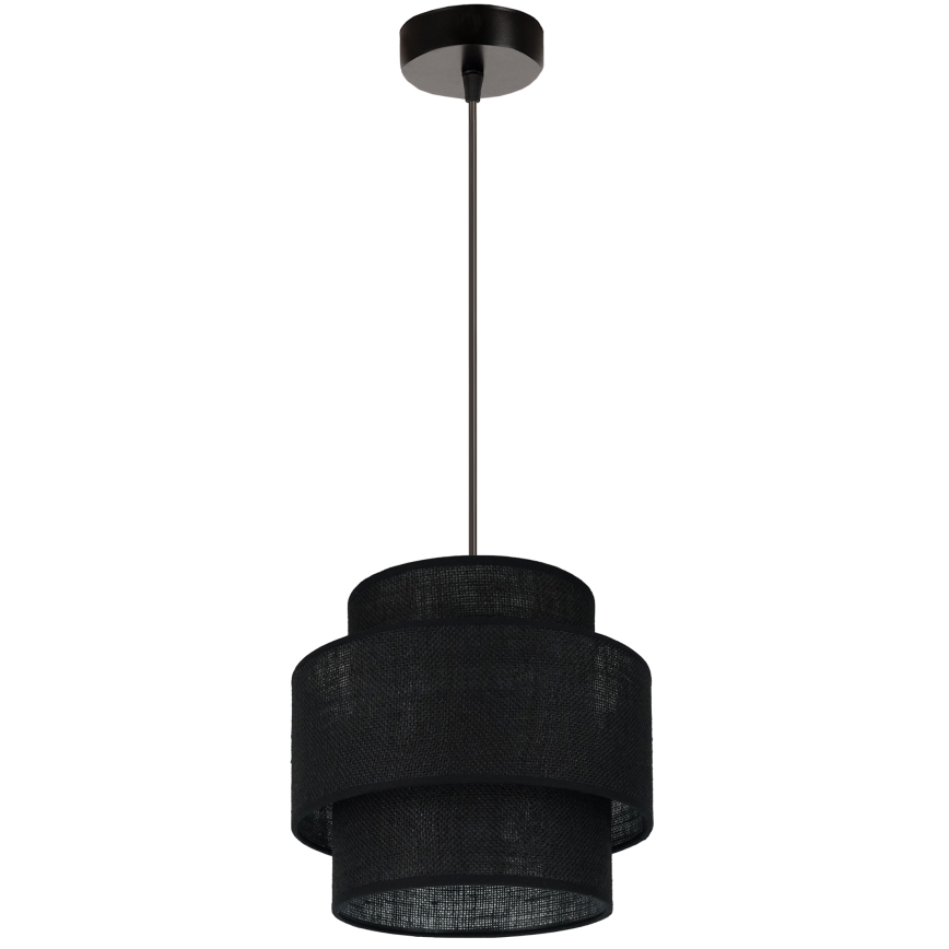 Brilagi - Hängeleuchte SPACE YUTE 1xE27/15W/230V d 25 cm schwarz