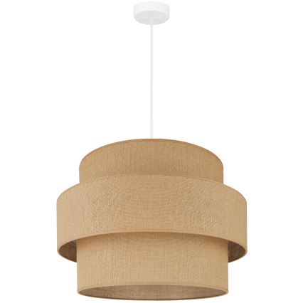Brilagi - Hängeleuchte SPACE YUTE 1xE27/15W/230V d 50 cm beige/weiß