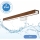 Brilagi - Illuminazione a LED per specchi da bagno WOODY MIRROR LED/12W/230V 60 cm IP44 quercia ciliegio/bianco