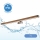 Brilagi - Illuminazione a LED per specchi da bagno WOODY MIRROR LED/15W/230V 90 cm IP44 quercia ciliegio/cromo lucido