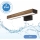 Brilagi - Illuminazione a LED per specchi da bagno WOODY MIRROR LED/8W/230V 40 cm IP44 quercia noce/nero