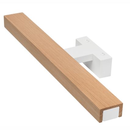 Brilagi - Illuminazione a LED per specchi da bagno WOODY MIRROR LED/8W/230V 40 cm IP44 quercia/bianco