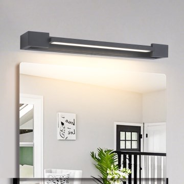 Brilagi - Illuminazione a LED per specchio da bagno AQUA LINE LED/12W/230V 45 cm IP44 antracite