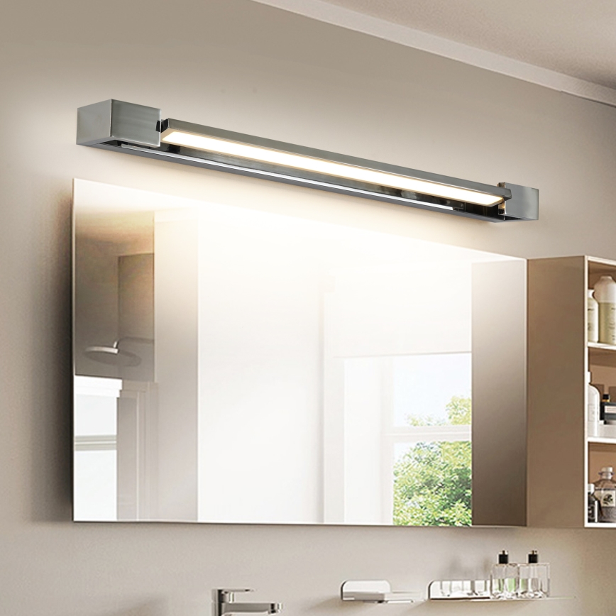 Brilagi - Illuminazione a LED per specchio da bagno AQUA LINE LED/18W/230V 60 cm IP44 cromo lucido CRI 90