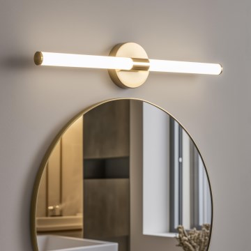 Brilagi - Illuminazione a LED per specchio da bagno LARA LED/10W/230V 60 cm IP44 dorata