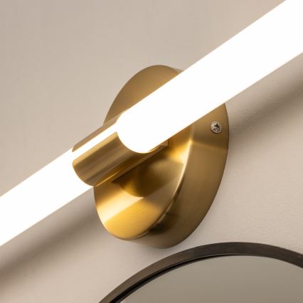 Brilagi - Illuminazione a LED per specchio da bagno LARA LED/10W/230V 60 cm IP44 dorata