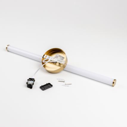 Brilagi - Illuminazione a LED per specchio da bagno LARA LED/10W/230V 60 cm IP44 dorata